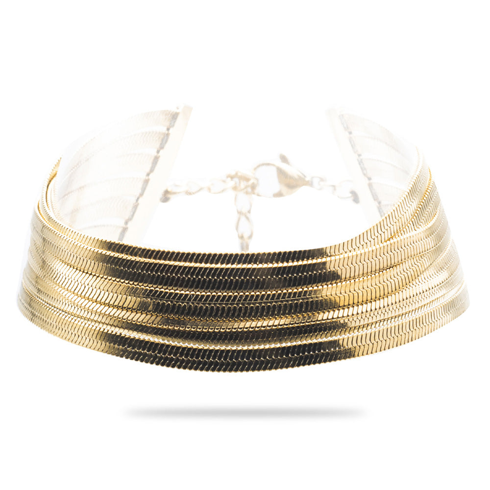 Bracciale Gold 7 Cerchi - Bracciale