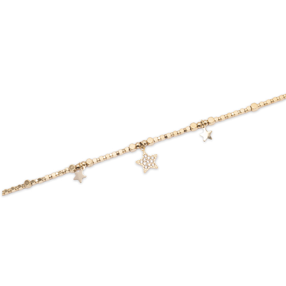 Bracciale Gold con Stelle - Bracciale