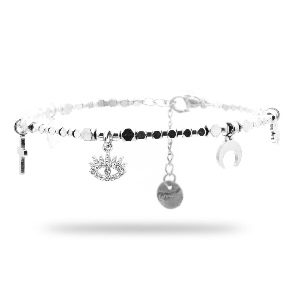Bracciale Silver con Charmes - Bracciale