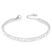 Bracciale Tennis Silver con Gemme Bianche - 4 mm