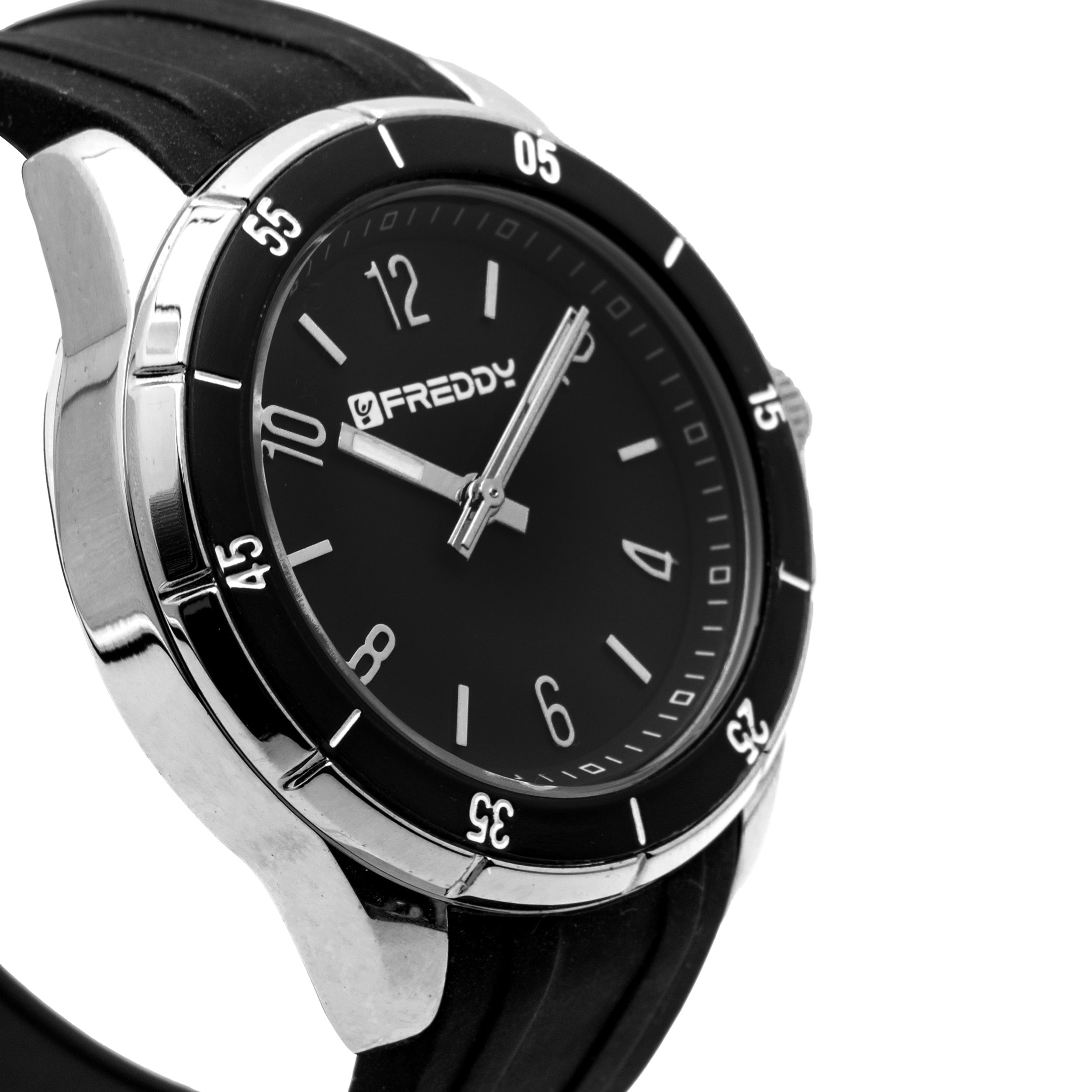 Freddy Challenge Nero e Silver - orologio