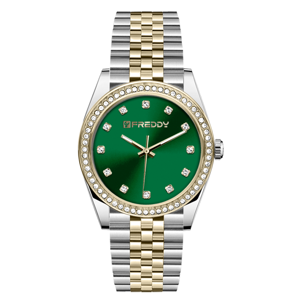 Freddy Joy Bicolore e Verde con Gemme