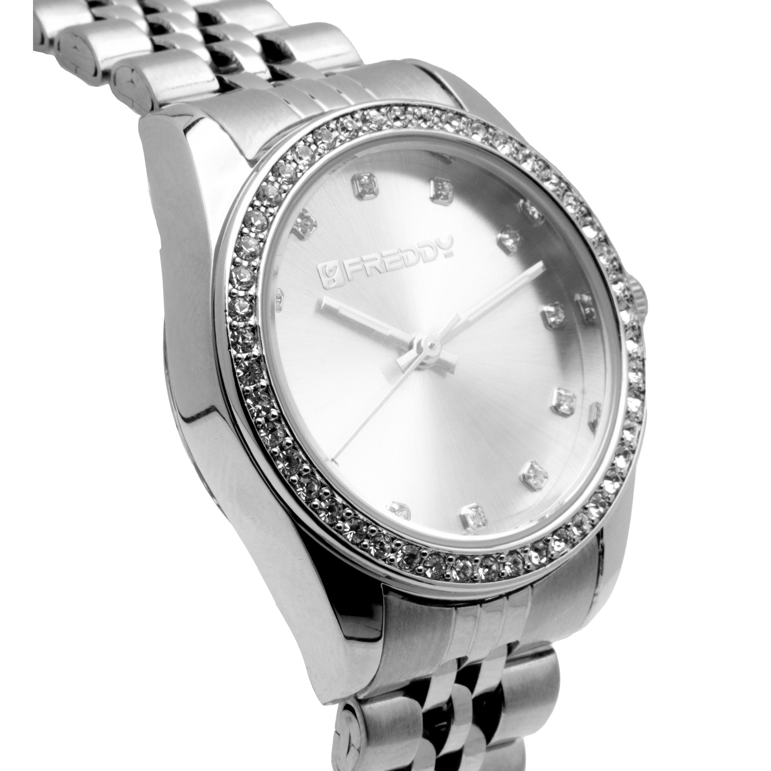 Freddy Joy Silver con Gemme - orologio