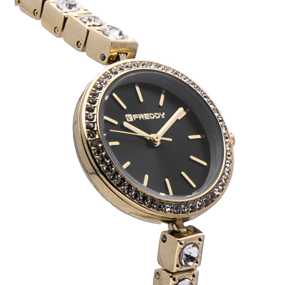 Freddy Miroir Gold e Nero - orologio