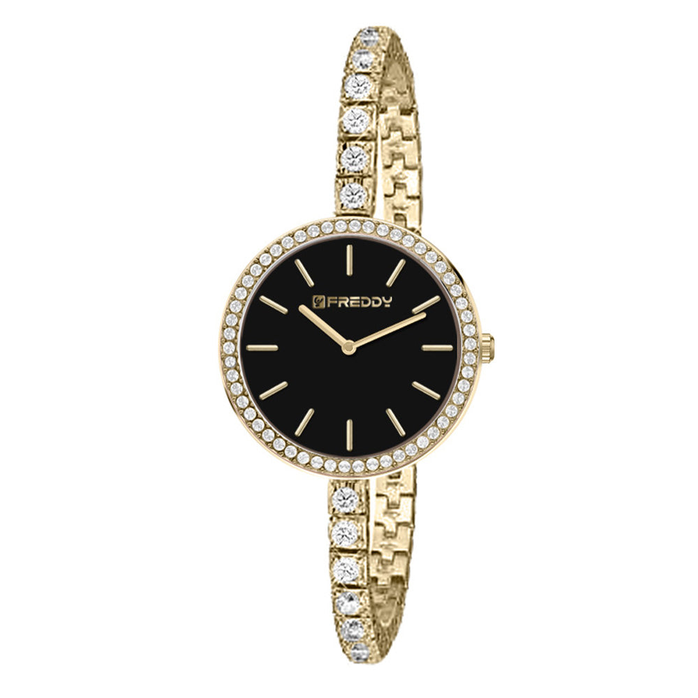 Freddy Miroir Gold e Nero - orologio