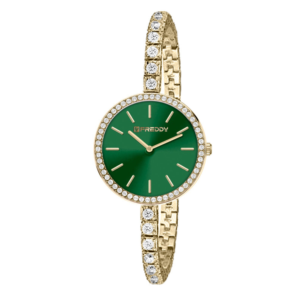 Freddy Miroir Gold e Verde - orologio