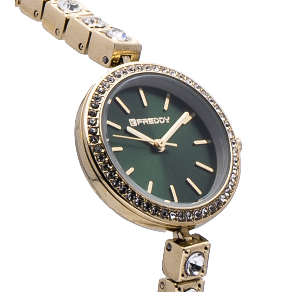 Freddy Miroir Gold e Verde - orologio