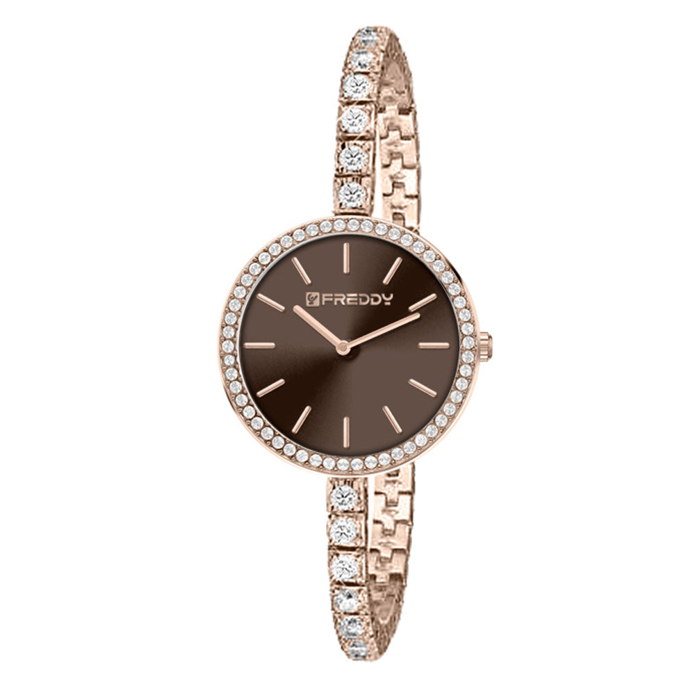 Freddy Miroir Goldrose e Nero - orologio