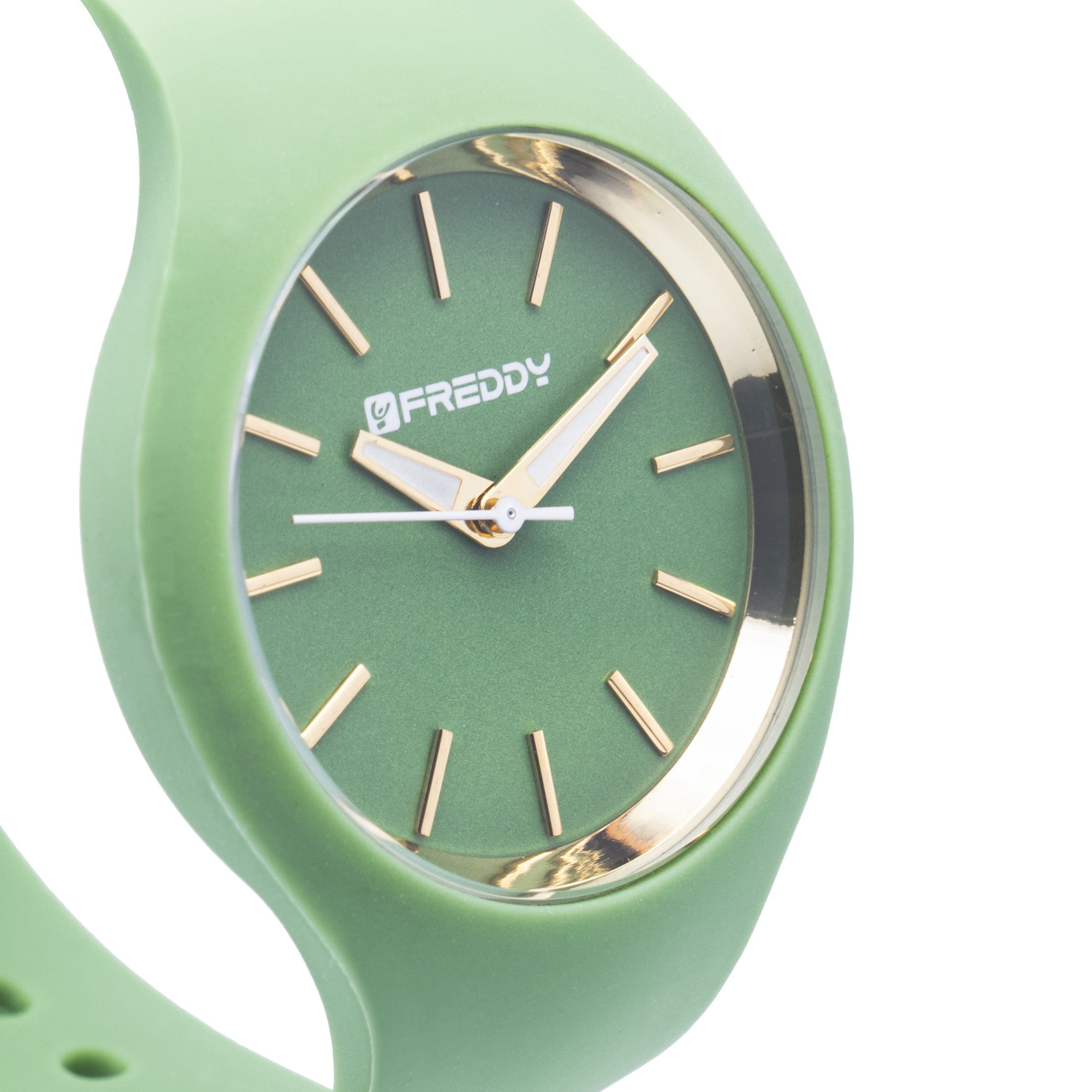 Freddy Rhythm Verde e Gold - orologio