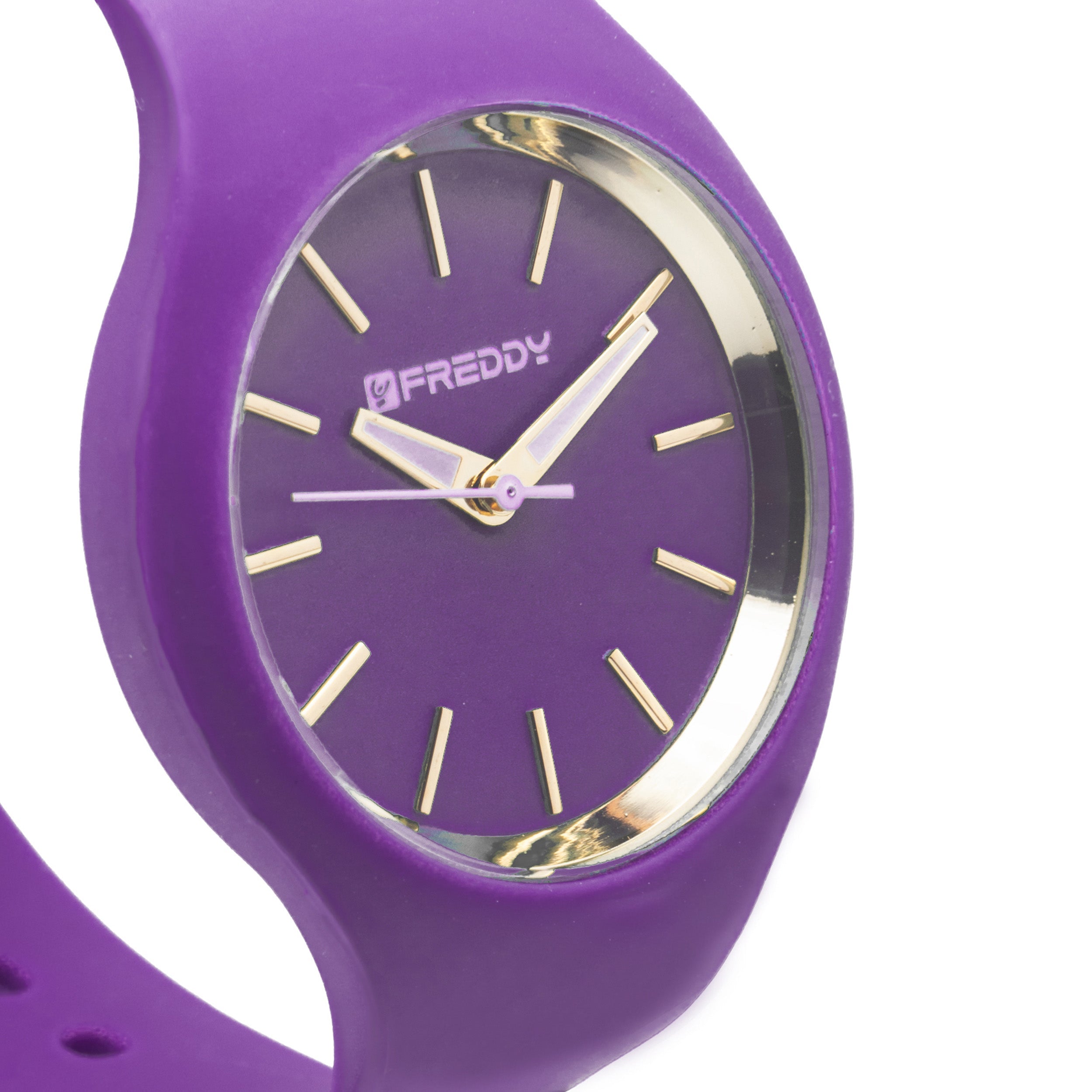 Freddy Rhythm Viola e Gold - orologio