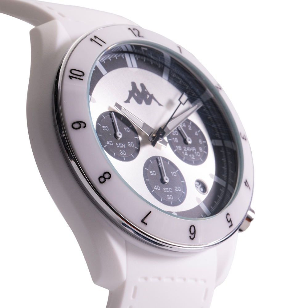 Kappa Rush Ceramica Bianco e Nero orologio