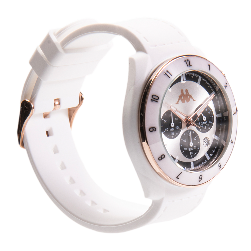 Kappa Rush Ceramica Bianco e Oro orologio