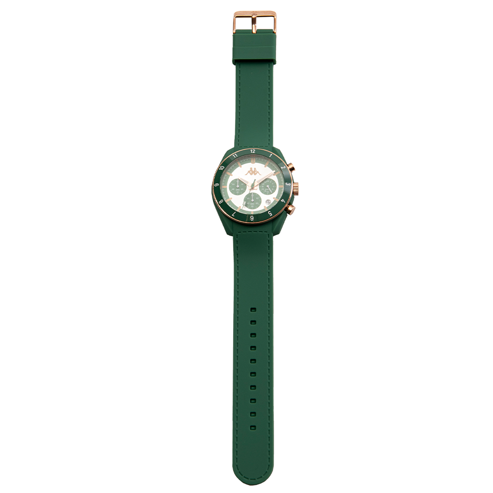 Kappa Rush Ceramica Verde e Oro orologio