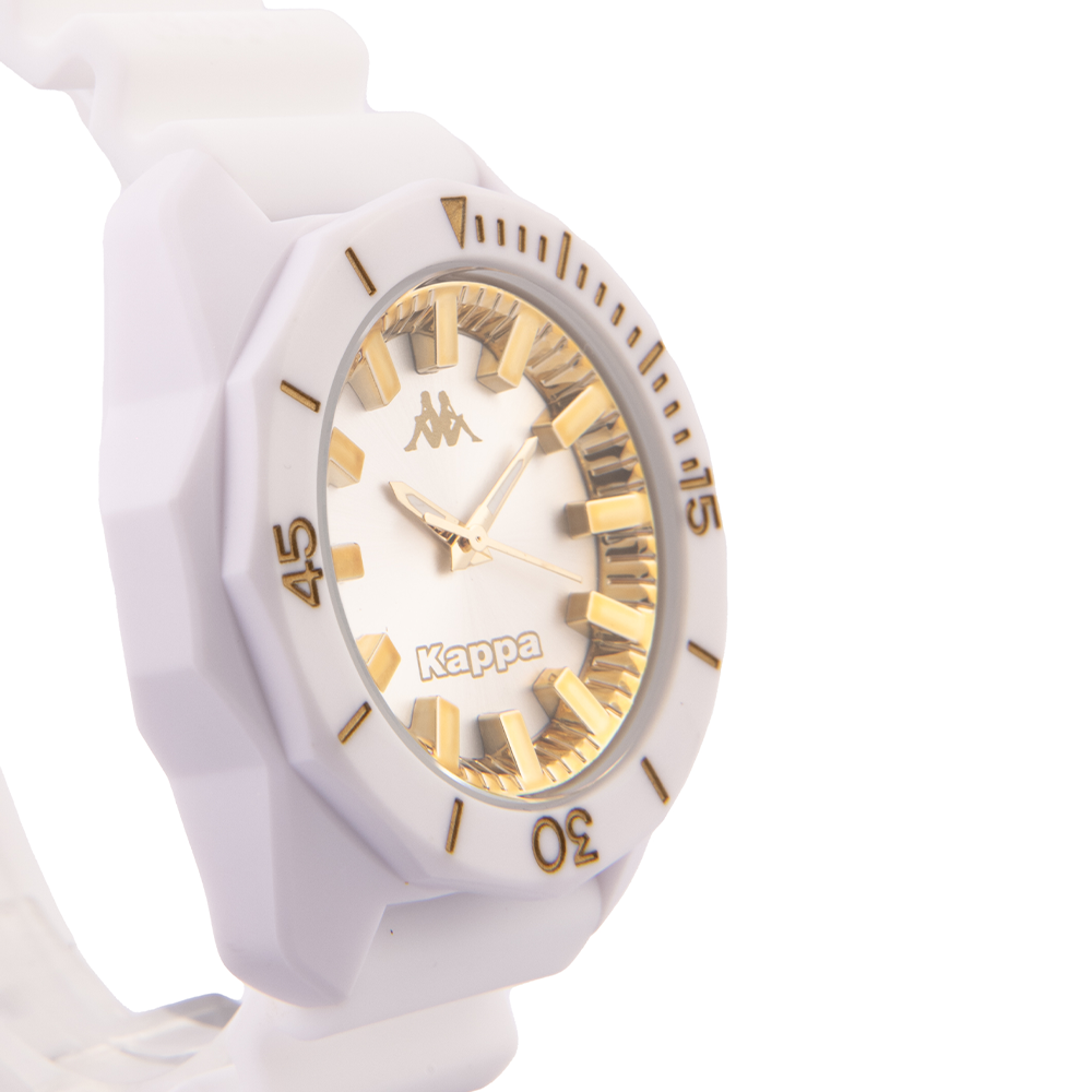 Kappa Strong Bianco e Oro orologio