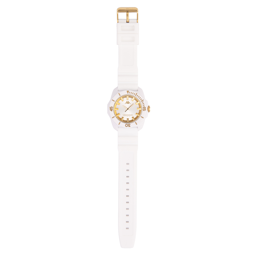 Kappa Strong Bianco e Oro orologio