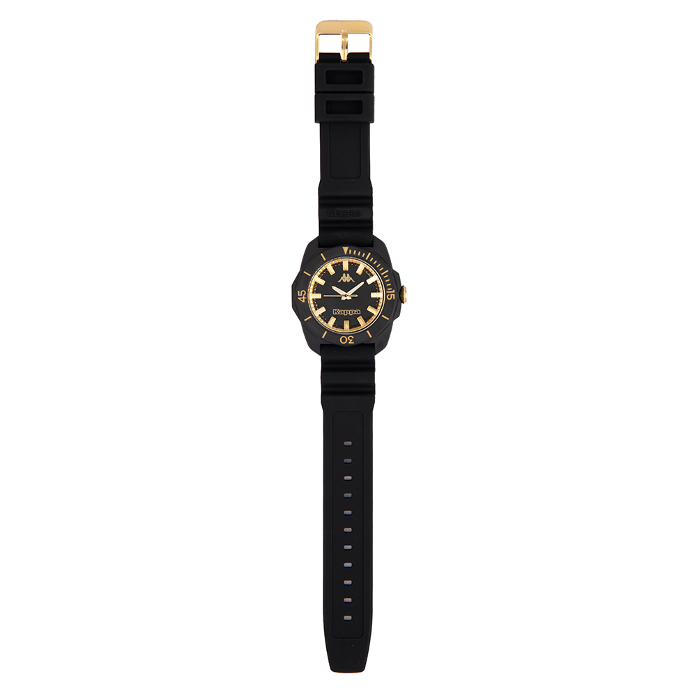 Kappa Strong Nero e Oro orologio