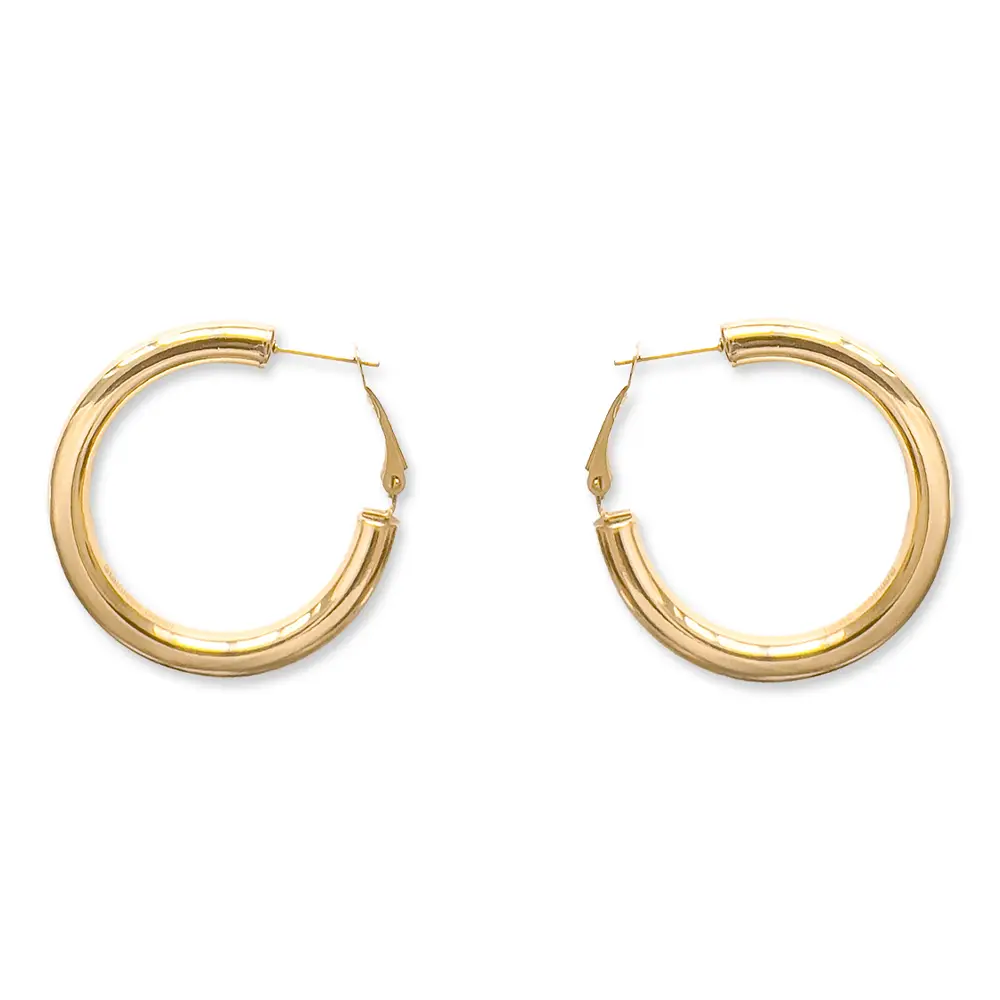 Orecchini Cerchio Gold