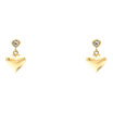 Orecchini Cuori Gold