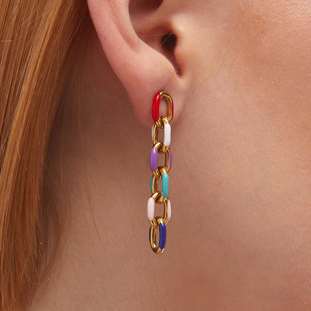 Orecchini Rainbow Gold