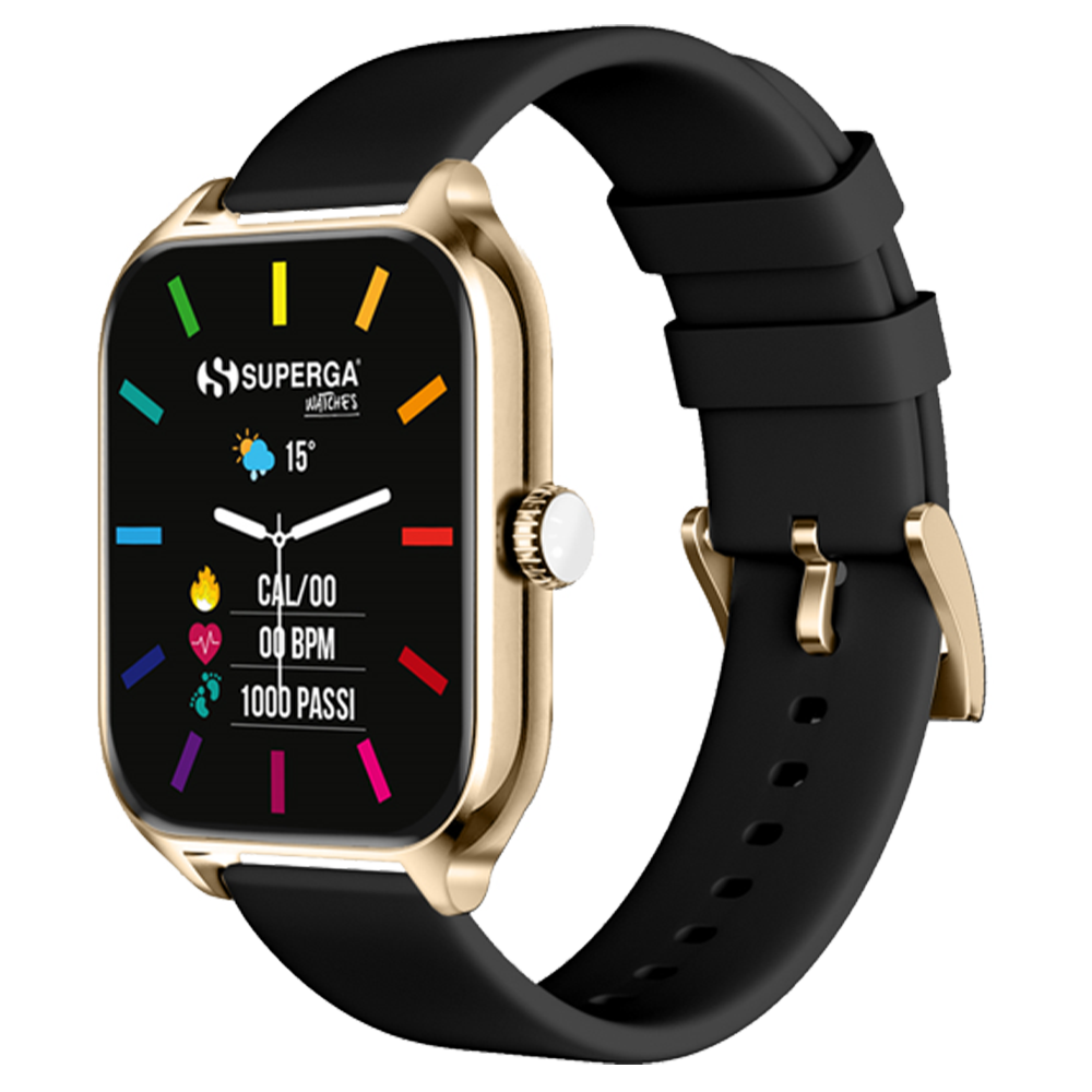 Superga Winner Smartwatch Oro e Nero Smartwatch