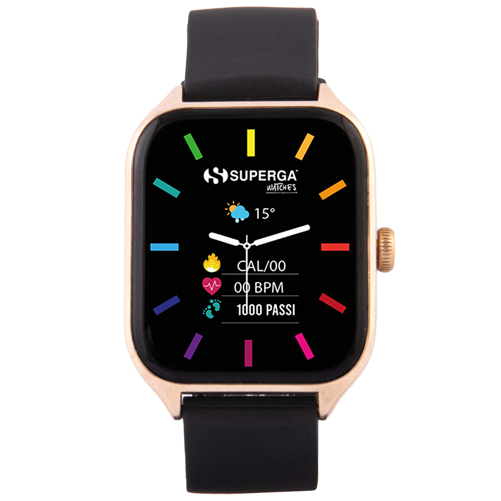 Superga Winner Smartwatch Oro e Nero Smartwatch