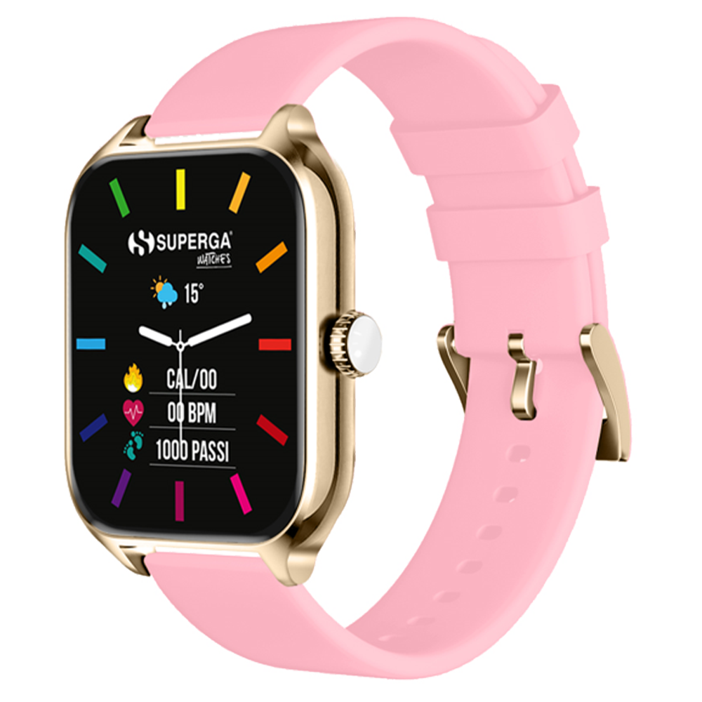 Superga Winner Smartwatch Oro e Rosa Smartwatch