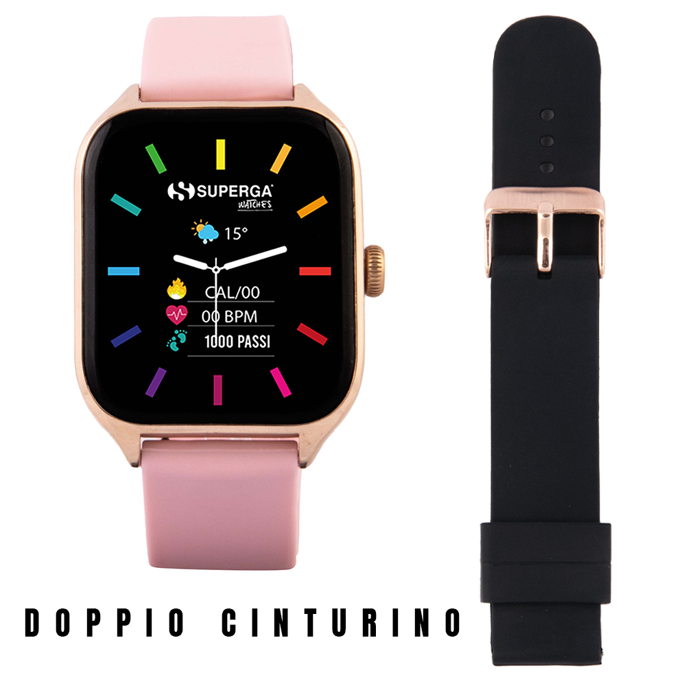 Superga Winner Smartwatch Oro e Rosa Smartwatch