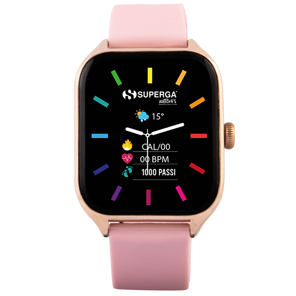 Superga Winner Smartwatch Oro e Rosa Smartwatch