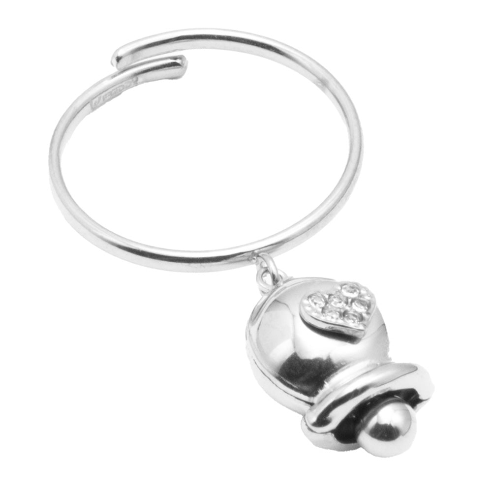 Anello Campana Silver con Gemme - anello