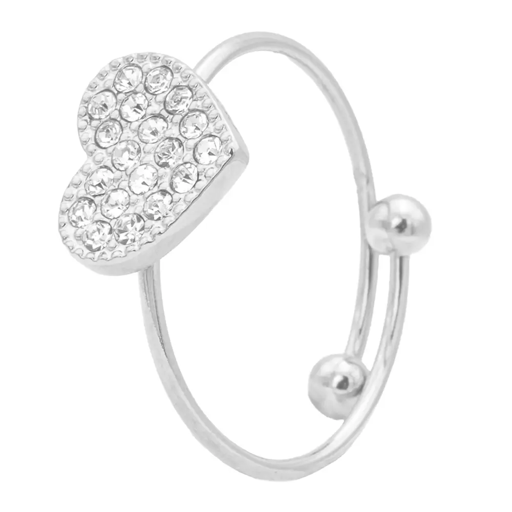 Anello Cuore Silver