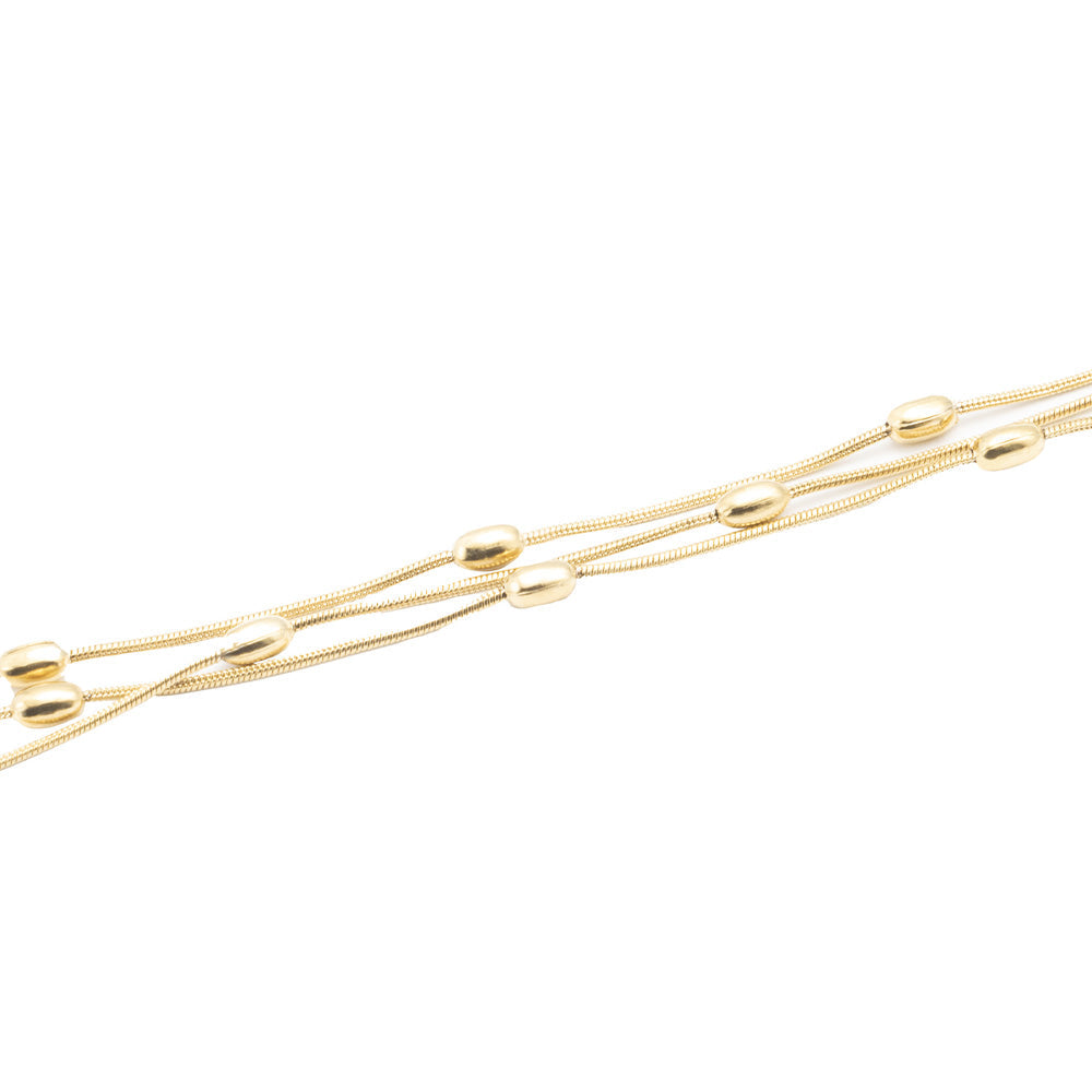 Bracciale con Orbitali e Pendente Gold - Bracciale