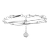 Bracciale con Orbitali e Pendente Silver - Bracciale