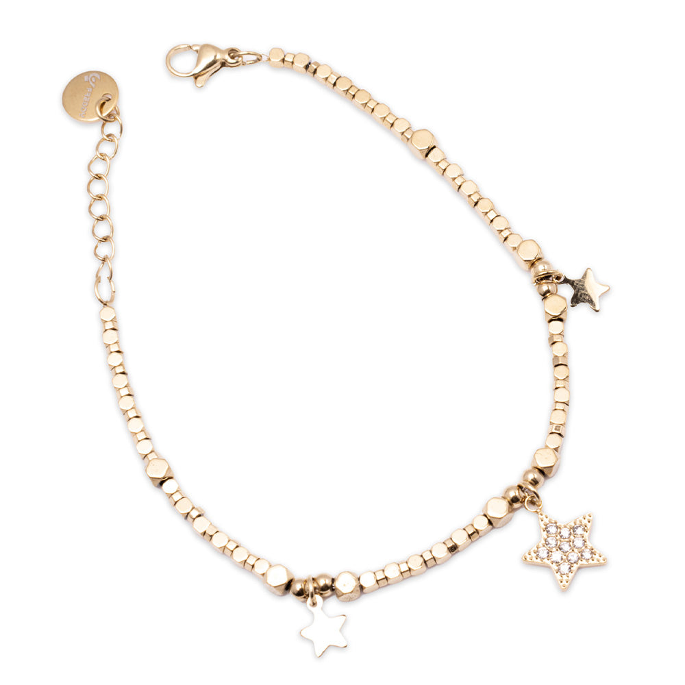 Bracciale Gold con Stelle - Bracciale