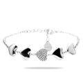 Bracciale Silver Cinque Cuori - Bracciale