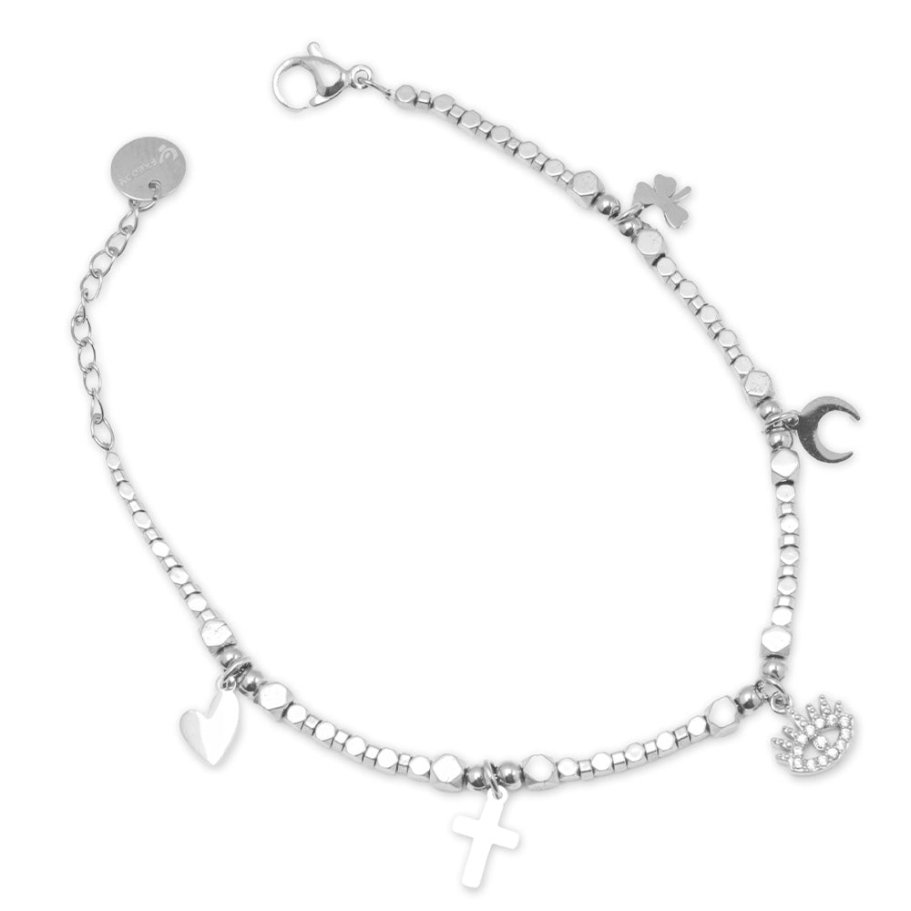 Bracciale Silver con Charmes - Bracciale