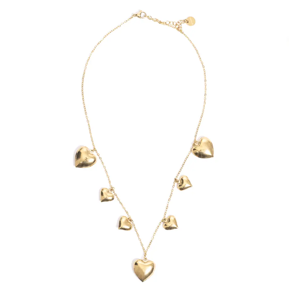 Collana Cuori Gold