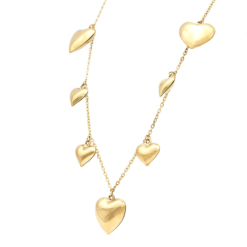 Collana Cuori Gold