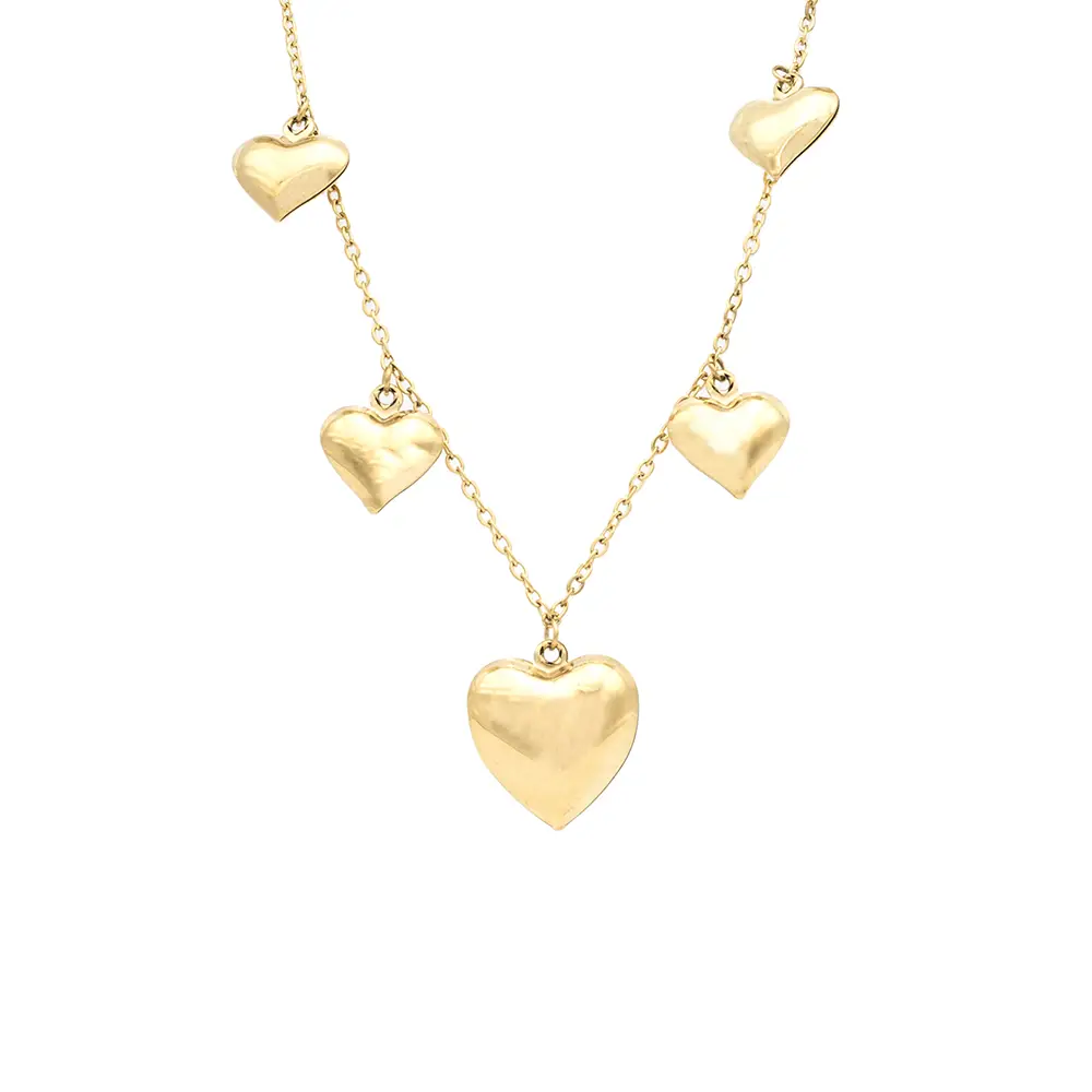 Collana Cuori Gold