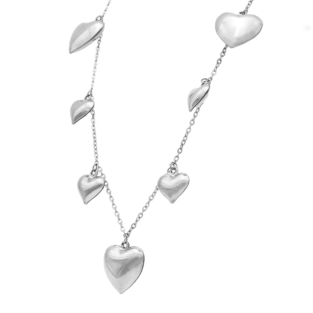 Collana Cuori Silver collana