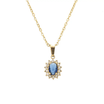 Collana Gemma Blu Gold