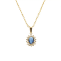 Collana Gemma Blu Gold