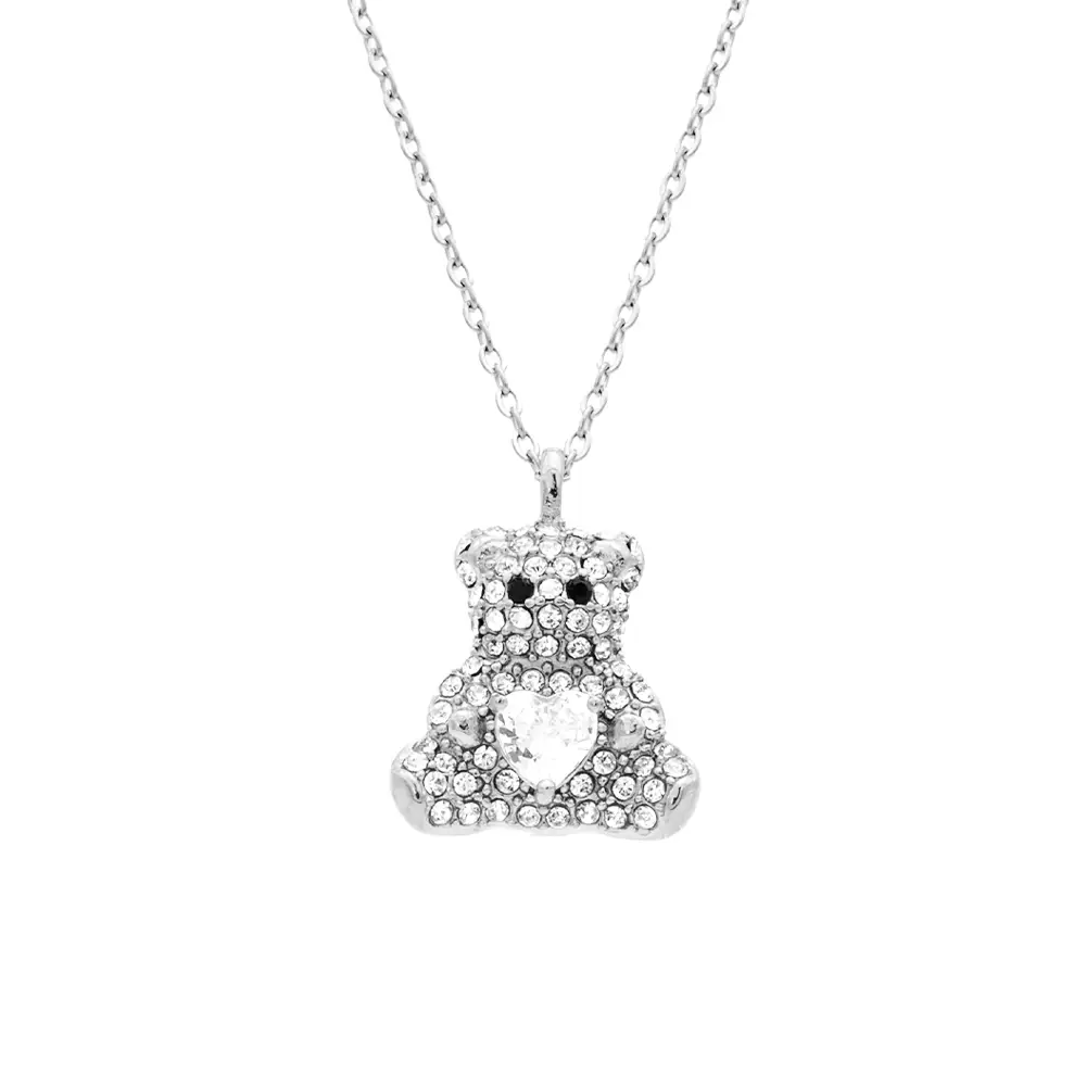 Collana Orsetto Silver