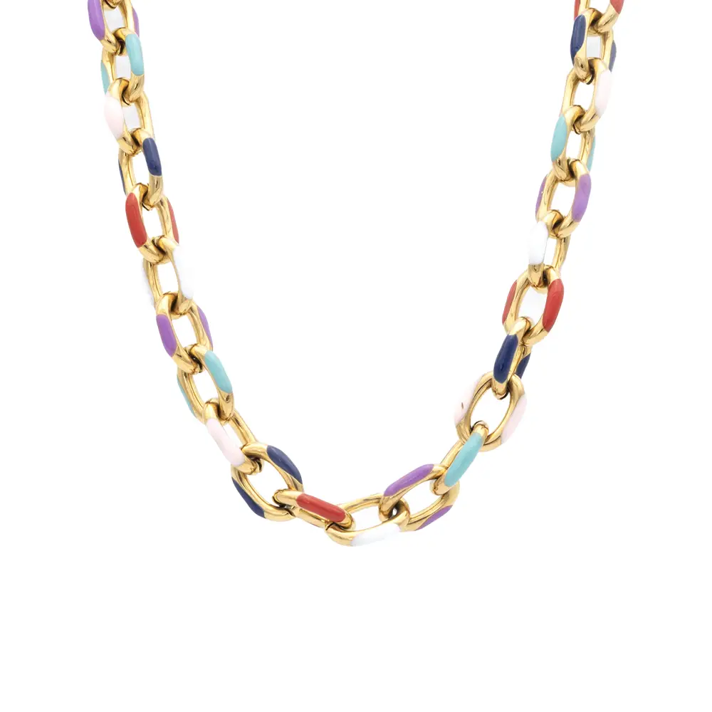 Collana Rainbow Gold