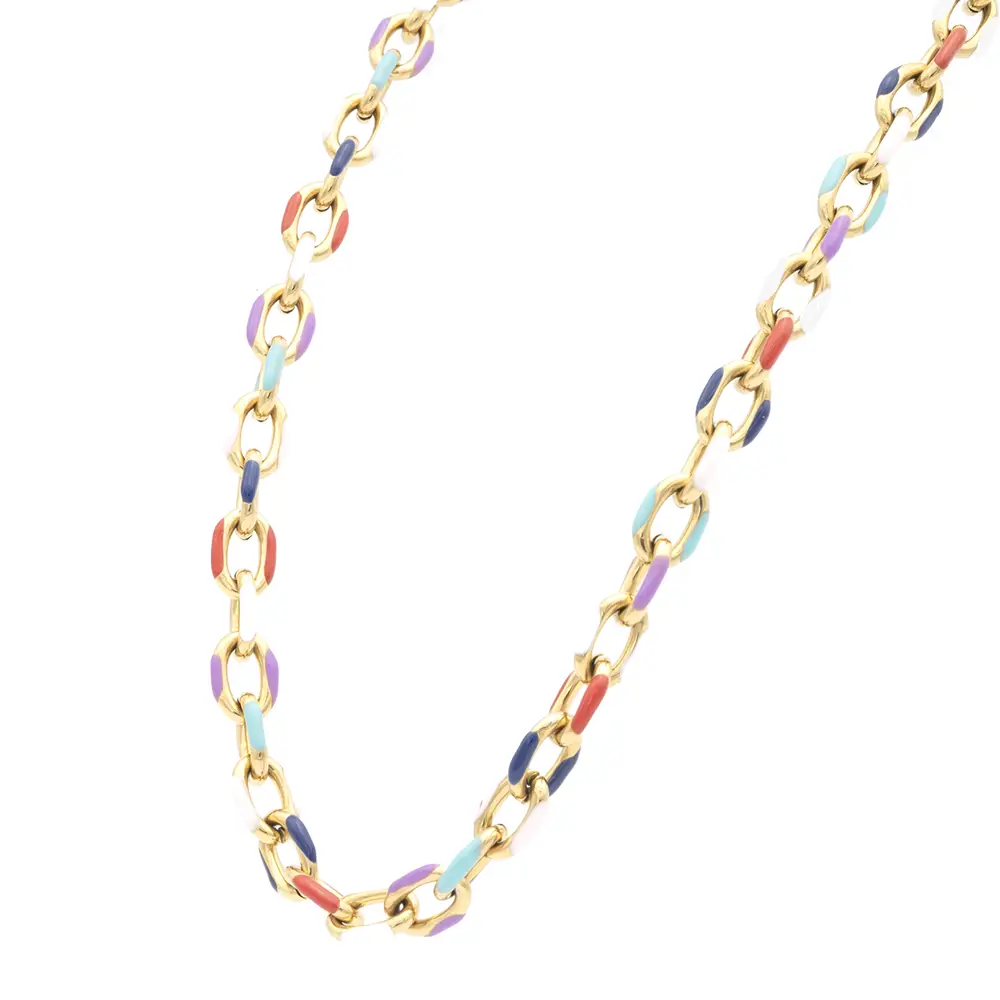 Collana Rainbow Gold