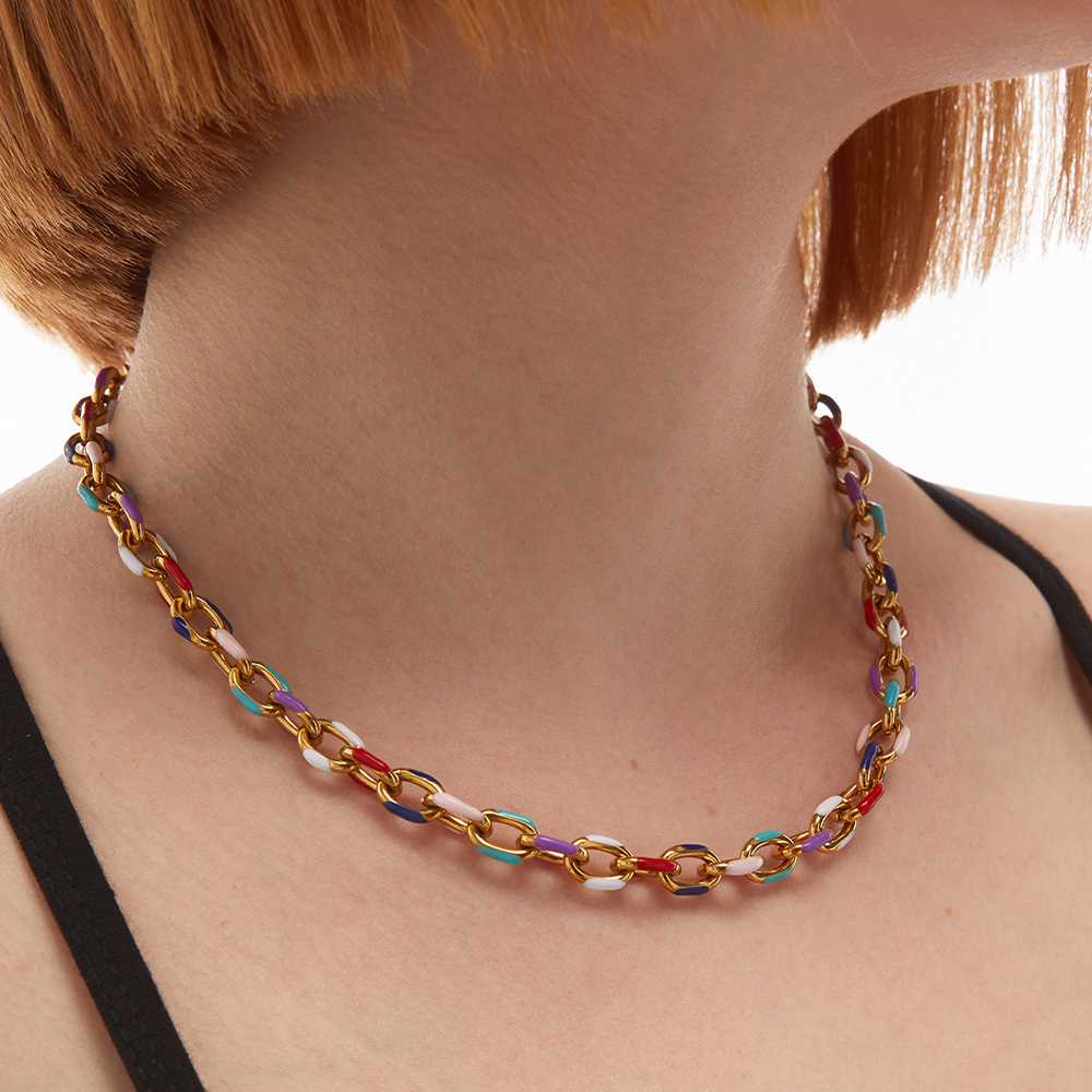 Collana Rainbow Gold