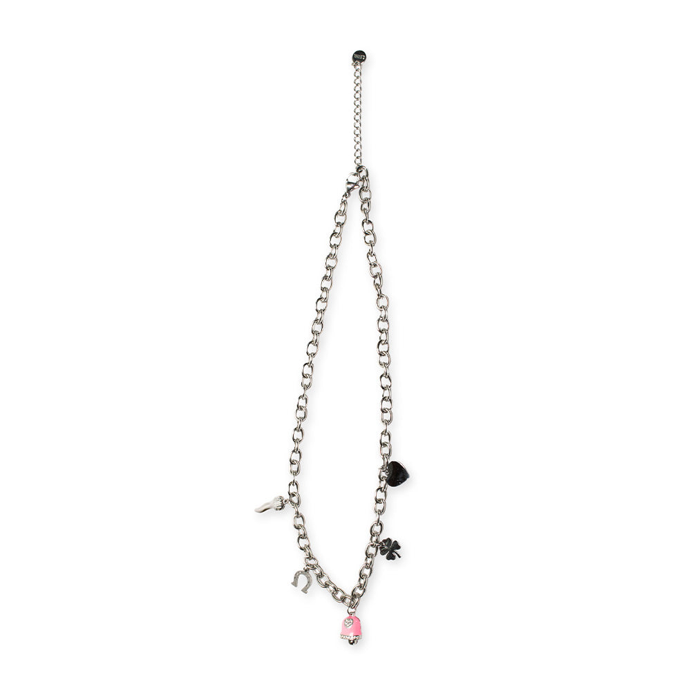 Collana Silver Campana Rosa Charmes - collana