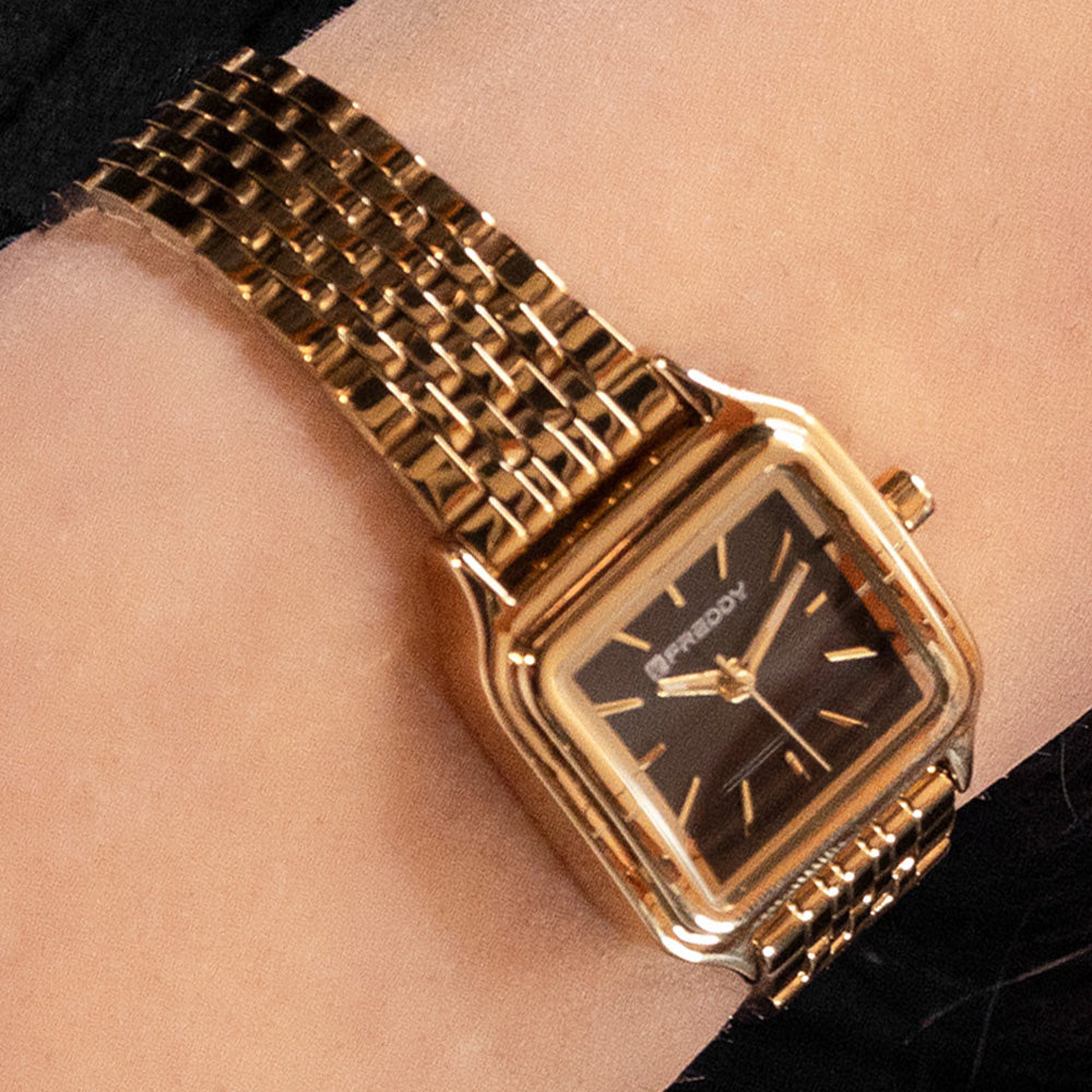 Freddy Icona Gold e Marrone - orologio