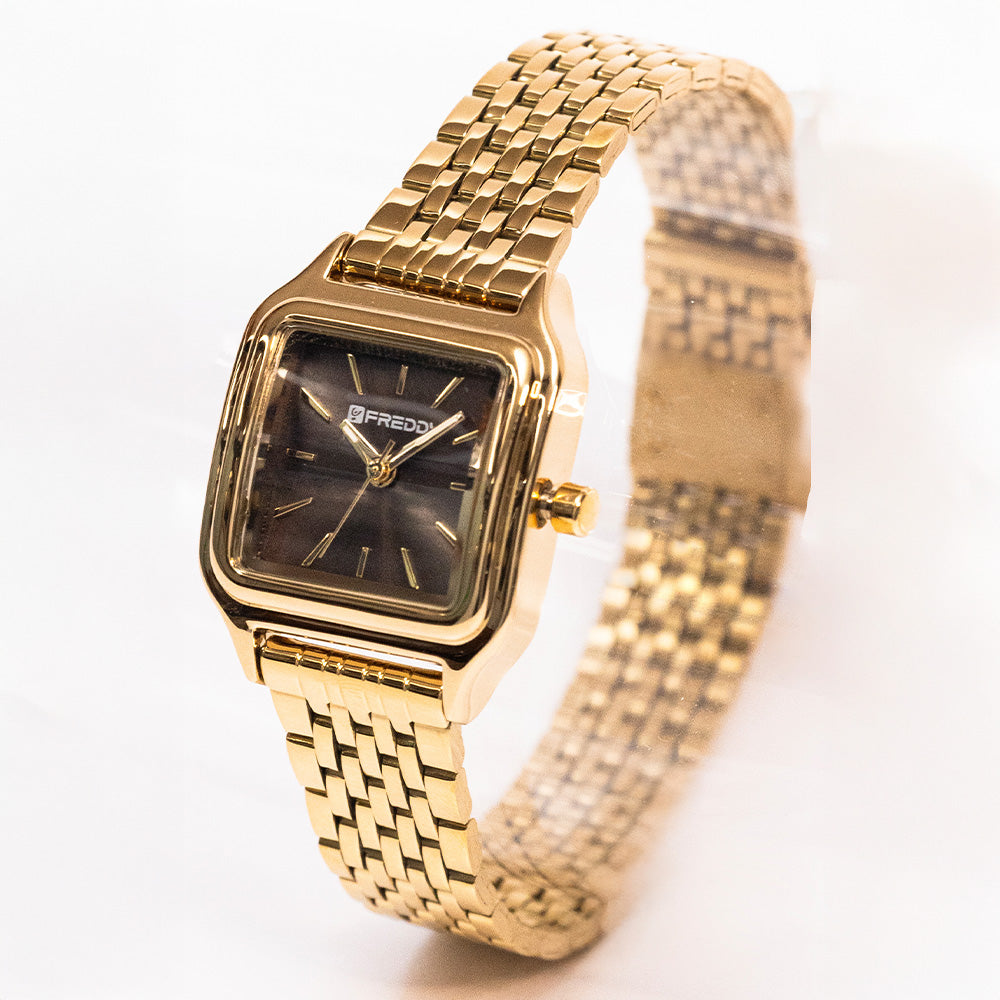 Freddy Icona Gold e Marrone - orologio