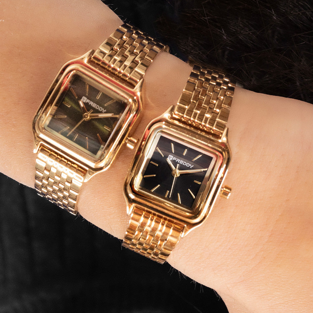 Freddy Icona Gold e Marrone - orologio