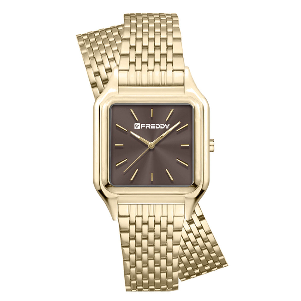 Freddy Icona Gold e Nero Snake - orologio